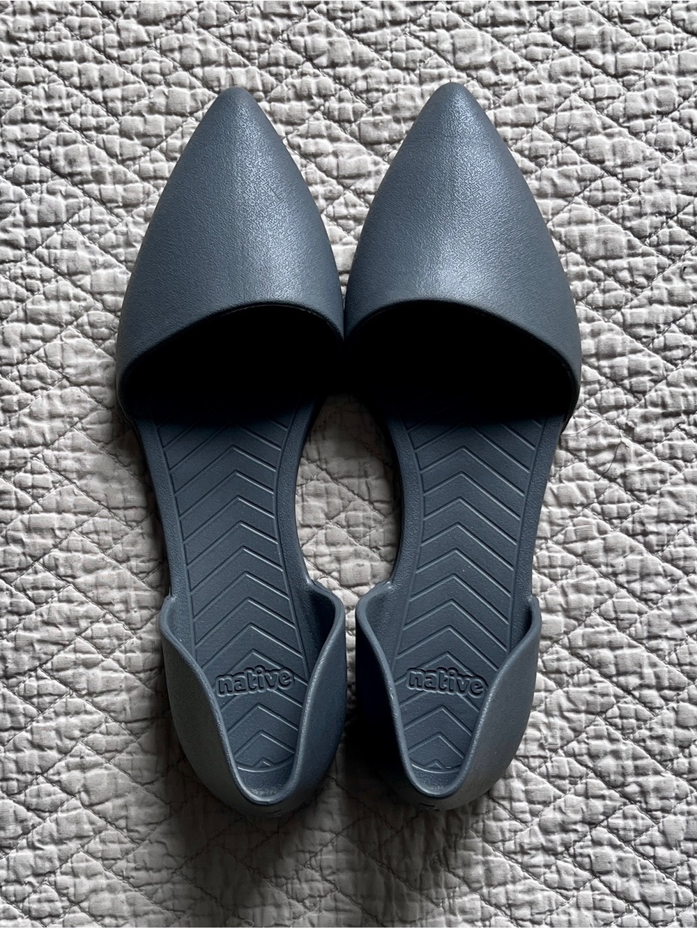 Native Brand Pointy Jelly Flats